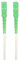 Nedis Glasfaser-Patchkabel - SMF (Single Mode Phase) - SC/APC - SC/APC - 100 Gbps - 6.00m - Weiß - Gift Box mit Euro Lock