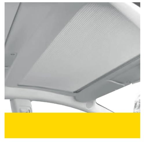 Parasol Coche para Tesla para Model 3 2023 Accesorios Parasol para Techo De Tragaluz Protector De Parasol Parasol para Coche Parasol Protección Solar Coche(Front Part)