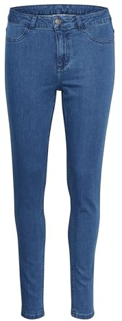 KAFFE Damen Jeans KAlaurine Jeans Damen Slim Fit Mittlere Taille Klassisches Skinny Jeanshose Normale Passform Slim