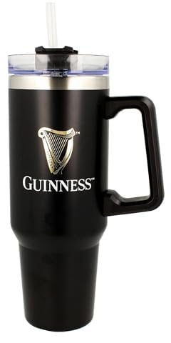 Shamrock Gift Company Offizieller Guinness Reisebecher, zeitgenössischer Guinness, groß