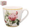 The Leonardo Collection Redoute Rose Breakfast Mug Pierre-Joseph Redoute, Tea and Coffee Mugs for Hot Drinks | Fine China Printed Mugs for Kitchen & Home | Reusable Ceramic Cups for Every Occasion