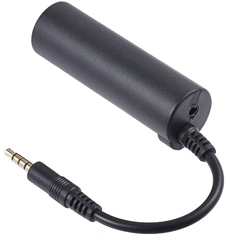 Guitar Interface Converter Audio -Adapter IOS -Telefon, Gitarren -Effects -Schnittstellenadapter -Ersatz, Telefon -Gitarren -Audio -Schnittstelle Line Converter