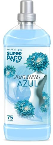Super Paco de Dia Suavizante Azul 75 lavados, 1.5L