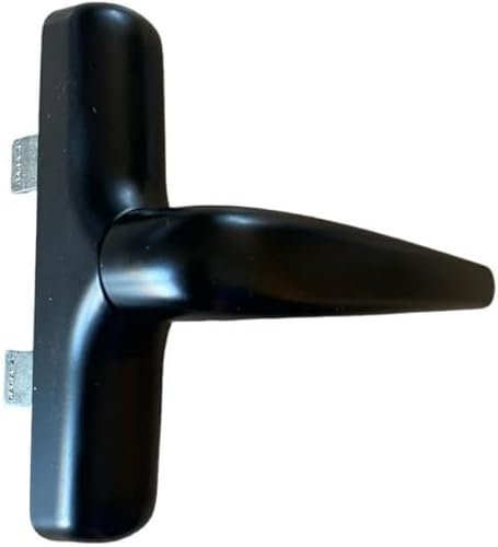 Maniglia Cremonese in Alluminio per Finestre e Porte-Finestre – Interasse 104 mm | Apertura Interna, Manico Ribassato
