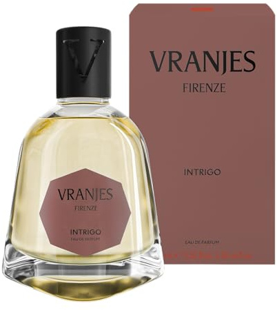 Vranjes Firenze Intrigo Eau de Parfum Unisex – Luxuriöses Italienisches Nischenparfum – Oud, Rose, Weihrauch, Leder & Patchouli – Langanhaltender Orientalisch-Holziger Duft für Damen und Herren