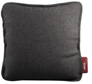 Stoov Ploov³ 45x45 - Wärmekissen - Kabellose Wärme - Grau | Infrarot-Technologie - Wiederaufladbares Wärmekissen - Mit automatischer Abschaltung - 45 x 45 cm - Grau