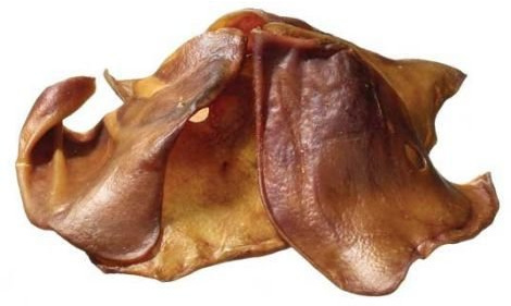 Mediterranean Natural 1 x 10 natürliche getrocknete Schweineohren, 1500 g