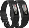 QGHXO Band für Garmin Vivofit 1/vivofit2, Soft Silikon Ersatz Uhrenarmband für Garmin Vivofit 1/Garmin Vivofit 2 Activity Tracker, klein, groß, zehn Farben, Z: 2PCS Black, Large