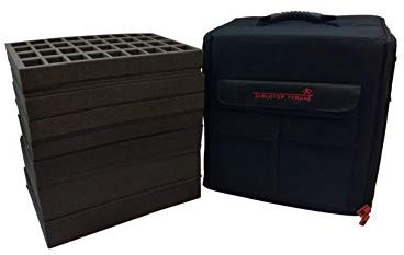 The DREADNOUGHT Army Figure Carrying Case Made for Miniature Wargamers, DND Roleplayers