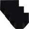 INNERSY Periodenunterschwäsche Schwarz High Waist Menstruation Unterwäsche Period Panties 3 Pack (42, Schwarz)