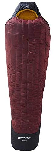 Nordisk Oscar -10° Mummy Schlafsack M schwarz/rot