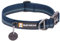 RUFFWEAR Flat Out Collar, Klassisches Hundehalsband für Kleine Hunderassen, Einstellbare Passform, Größe S (28-36 cm), Blue Horizon
