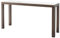 Casa Padrino Luxus Konsole Antik Messingfarben/Weiß/Lila 150 x 40 x H. 76,5 cm - Edelstahl Konsolentisch mit Marmorplatten - Luxus Wohnzimmer Möbel