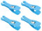 Beaupretty 4 Stück -werkzeug Septumpiercingzange Diy- -klemme Bauchpiercing- Kits. Ohrlochklemmen Bauchnabelpiercing Klemme Haupt Tattoo-ausrüstung Abs