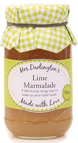 Mrs Darlington's Lime Marmellata 340 g – Confezione da 6