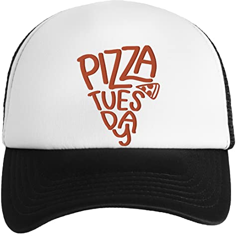 Gunmant Pizza Tuesday Sign Jungen Mädchen Baseball Classic Kappe Unisex Einstellbarer Snapback Kids Boys Girls Cap