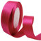 23 Meter Satinband Rose Rot 25mm Satinband Bänder, Breit Schleifenband Dekoband Stoffband Geschenkband Hochzeitsdeko Schleife für Geschenkverpackung,Kunsthandwerk,Haarschleifen,Blumenstrauß,Dekoration