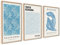 ag.art deco Poster Set Yayoi Kusama Matisse | 3 Stück 50x70cm | Gemälde Bild Bunte Linien Poster Surrealismus Wanddeko Abstrakter Expressionismus | ohne Rahmen