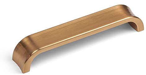 128mm Bronze Handle Kitchen Cupboard Handle Dark Ribbed Cabinet Door Drawer