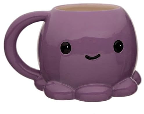 Caribou Living Mug fantaisie en céramique 3D pour boissons chaudes, thé, café, chocolat chaud, 500 ml