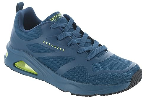 Skechers Unisex Bounder Sneaker, White, 42.5 EU
