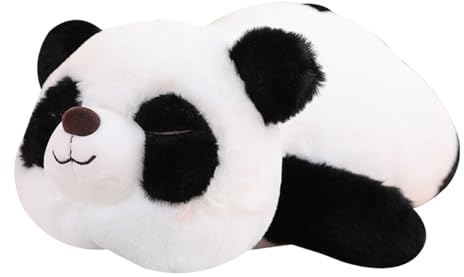 Cpoeof Niedliches Panda Plüschtier Kissen, Weiches Panda Kuscheltier & Stofftier Geschenk für Kinder Mädchen(45cm/17.71inch)
