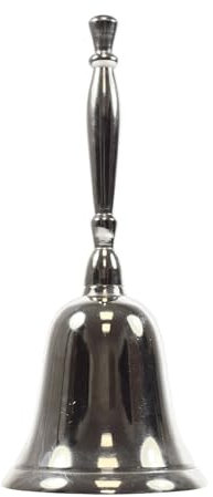 Handglocke | Weihnachtsmann Glocke Tischglocke Weihnachtsglocke | 20,5x9 cm