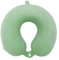 WINLIFE Memory Foam Nackenkissen| Ergonomischer Komfort | Waschbar| Leichtgewicht| Tragbar| Vielseitig| stützendes Nackenkissen für die Reise| Grün| 1 Stück