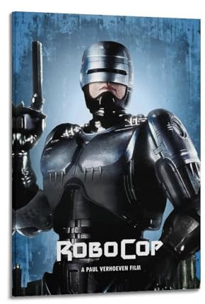 VZRSQZK Filmposter RoboCop, dekoratives Gemälde, Leinwand-Wandposter und Kunstdruck, modernes Familienschlafzimmer-Dekor-Poster, 60 x 90 cm