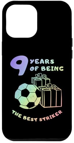 Hülle für iPhone 14 Pro Max 9 Years Of Being The Best Striker Birthday Boy Girl Apparel