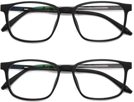 IEYELUUK Lesebrille Sehr Breit Groß für Herren Damen Großer Kopf, Lesehilfe Extra Breit Leicht mit Etui, Breites Gesicht Dioptrien +3.0