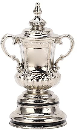 VGEBY Football Trophy Cup Model, Metal Mini High Simulation Soccer League Trophy Decoration Souvenirs Ornaments