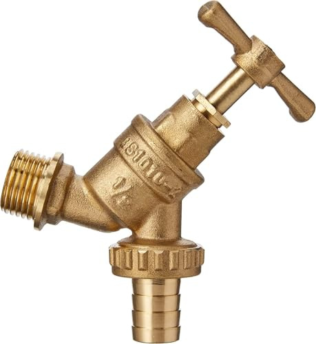 UKDeals Direct® Outdoor 1/2'' Garden Tap, Through Tube, Wall Flange Bracket 1/2, Back Plate Elboe 15mm x 1/2 (Garden Tap Standard)