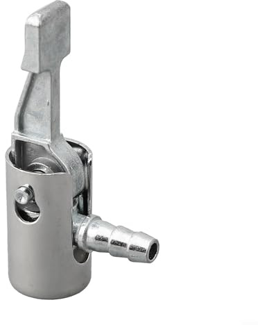 Fahrrad-Luftpumpen-Düse, Ersatzkopf, 6 mm, Ventil-Reifenschlauch, Aluminiumlegierung, Fahrradpumpen-Adapter für Presta-Ventile, Fahrradzubehör