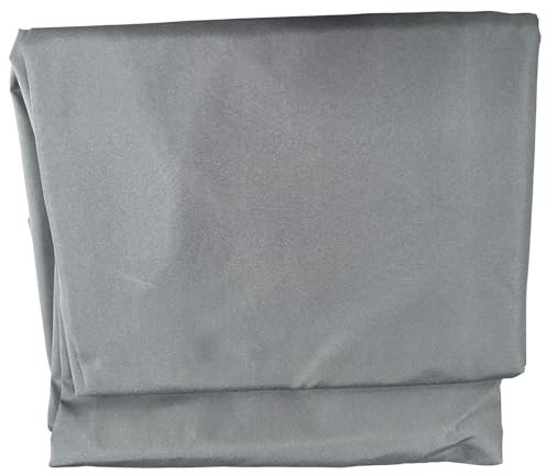 Happy Garden Toile de Rechange pour Parasol Droit HAPUNA 2x3m Gris – rectangulaire, Polyester déperlant et Anti-UV
