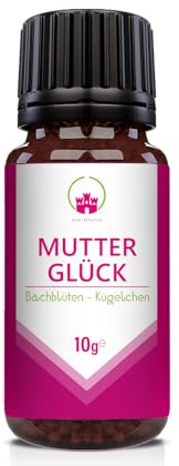 Saint Nutrition® MUTTERGLÜCK- Kinderwunsch Kügelchen – Unterstützung bei Schwangerschaft – Schwangerschaftsvitamine mit Omega 3, Folsäure, Jod & Eisen – Nahrungsergänzungsmittel für Frauen – 10g