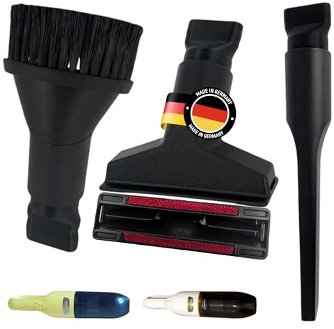ULROAD Staubsauger Düsen Set kompatibel mit Kärcher CVH Handstaubsauger HANDSAUGER I CVH1 CVH2 CVH3 Düse Bürste Zubehör Polster Fugendüse Saugpinsel