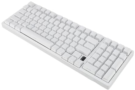 Dioche Mechanische Tastatur 98 Mechanische Tastatur mit 3 Modi, 98 Tasten, Linearen Schaltern, RGB-Beleuchtung, 2,4-G-Wireless-Konnektivität, Bluetooth 3.0/5.0, Typ-C-Kabel und Kabelgebunden
