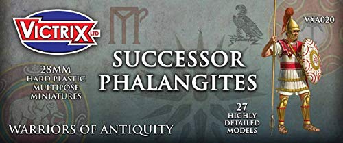 Victrix VXA020 - Successor Phalangites - 27 Figure Set - 28mm Plastic Miniatures - Warrior of Antiquity