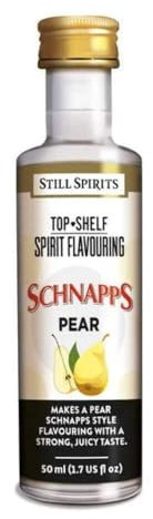 Still Spirits Top Shelf Pear Schnapps Essence Flavours 1.125L