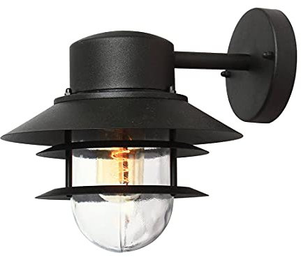 Außenlampe Wandleuchte 1x60W/E27 COPENHAGEN COPENHAGEN BK Elstead