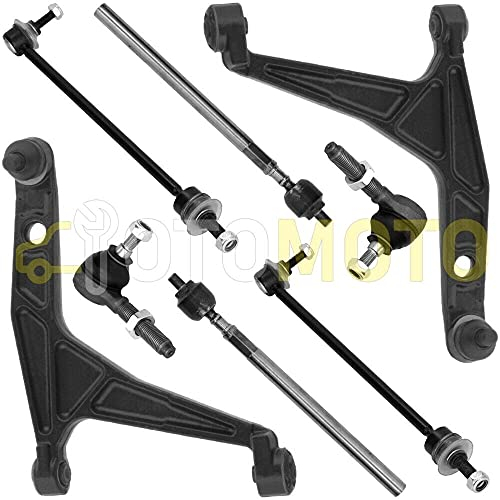 TEILEX Germany Kit bras de suspension avant compatible PEUGEOT 205 GTI CTI 1.9 composé de 8 pièces
