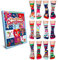 12 Weihnachtstage Oddsocks Socken Weihnachtskalender für Frauen in 37-42 - 12 Days of Christmas Socken Adventskalender