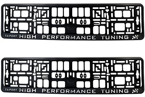 2 Stück Klebeband für Nummernschilder, Hochleistungs-Tuning, Nummernschildhalter, Rahmenumrandung