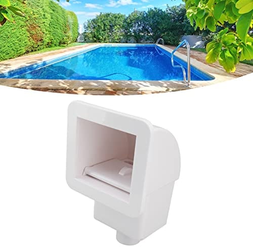 Uadme Schwimmbad-Skimmer Pool-Reinigungswerkzeug Feinfilter Flexibler Pool-Entwässerungs-Skimmer mit Ventil und Filterkorb für Private Schwimmbäder, gewerbliche Schwimmbäder und SPA-Pools