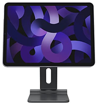 ADAM elements MAG M Magnetische Halterung/Ständer 12,9 (iPad Mount ist einstell-, dreh-, und klappbar) für das Apple iPad Pro 12,9 (2022-2018)- Grau