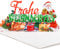 LIMAH® Pop-Up 3D Weihnachtskarte – Frohe Weihnachten, Santa Claus und Geschenken – passend zu einem Gutschein oder Geldgeschenk – für Frau, Mann oder Kinder- Frohe Weihnachten mit Weihnachtsmann