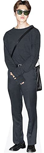 Jimin (Black Outfit) Pappaufsteller lebensgross