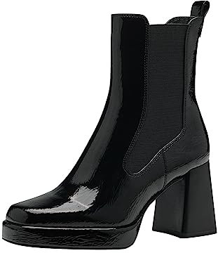 Tamaris Damen Stiefelette, Schwarz, 41 EU