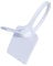 LavaRose Heavy Duty Cable Ties - 50x70mm White Labels, 27cm Long, Waterproof, 100 Pack